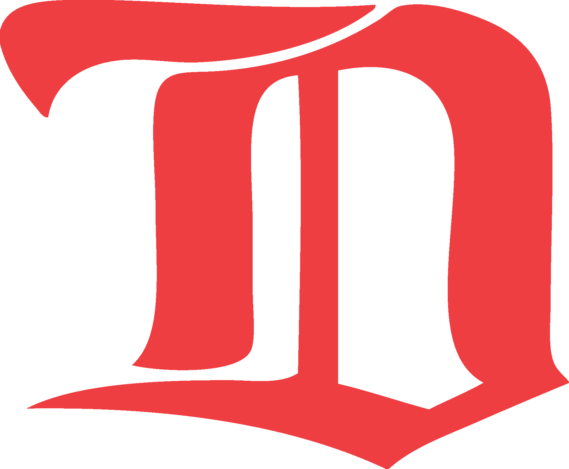 Detroit Cougars Simple Logo Vector Logo